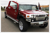 Hummer Lambo Doors on Red Hummer Limo Perth